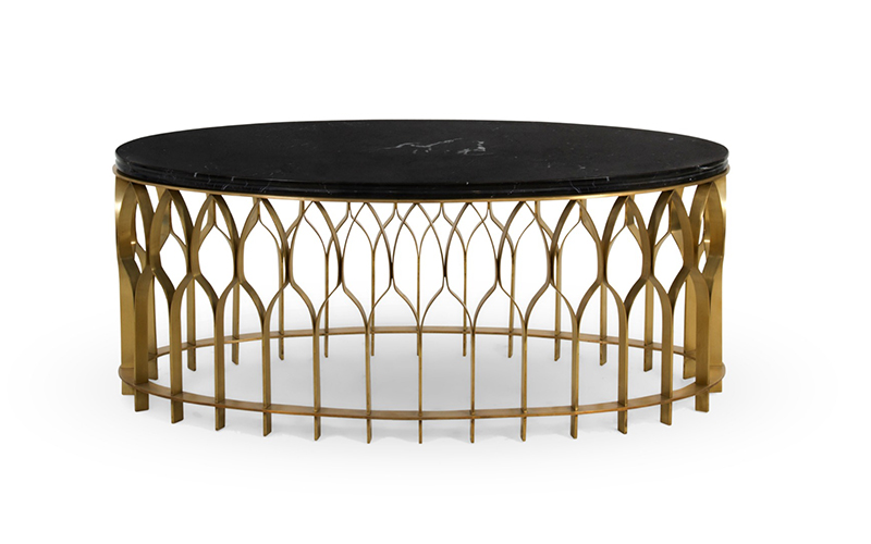 MECCA | Table basse Moderne en Laiton Design par BRABBU