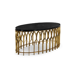 MECCA Brass Coffee Table Modern Design by BRABBU will enhance your modern home decor.