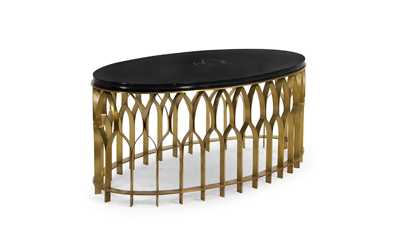 MECCA | Table basse Moderne en Laiton Design par BRABBU