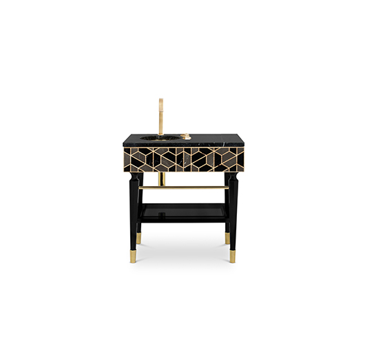  TORTOISE | Luxury Single Washbasin Design by MAISON VALENTINA