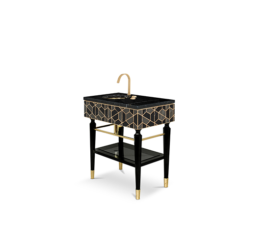  TORTOISE | Luxury Single Washbasin Design by MAISON VALENTINA