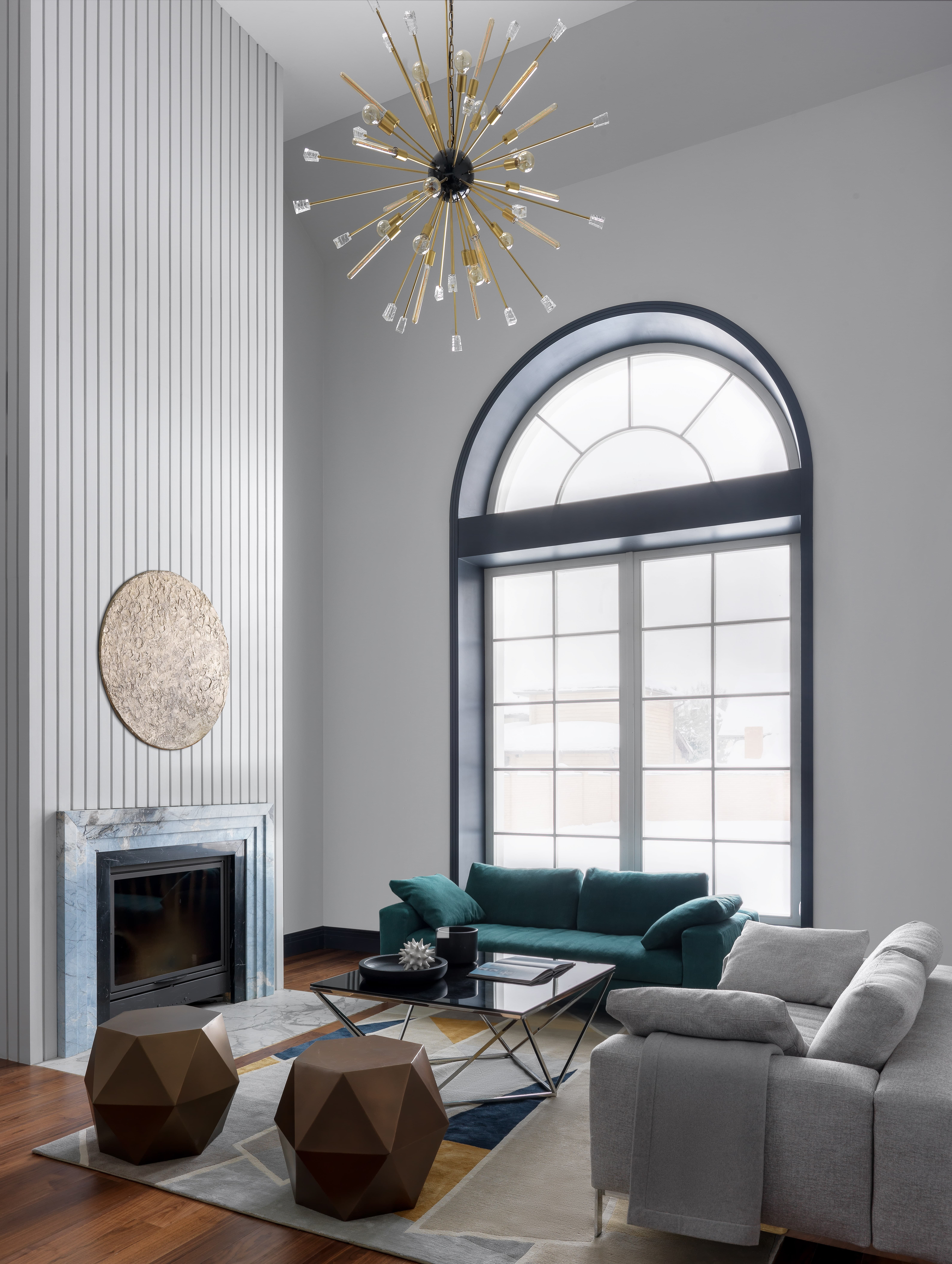 Art Deco House in Moscow designed by Marina Braginska