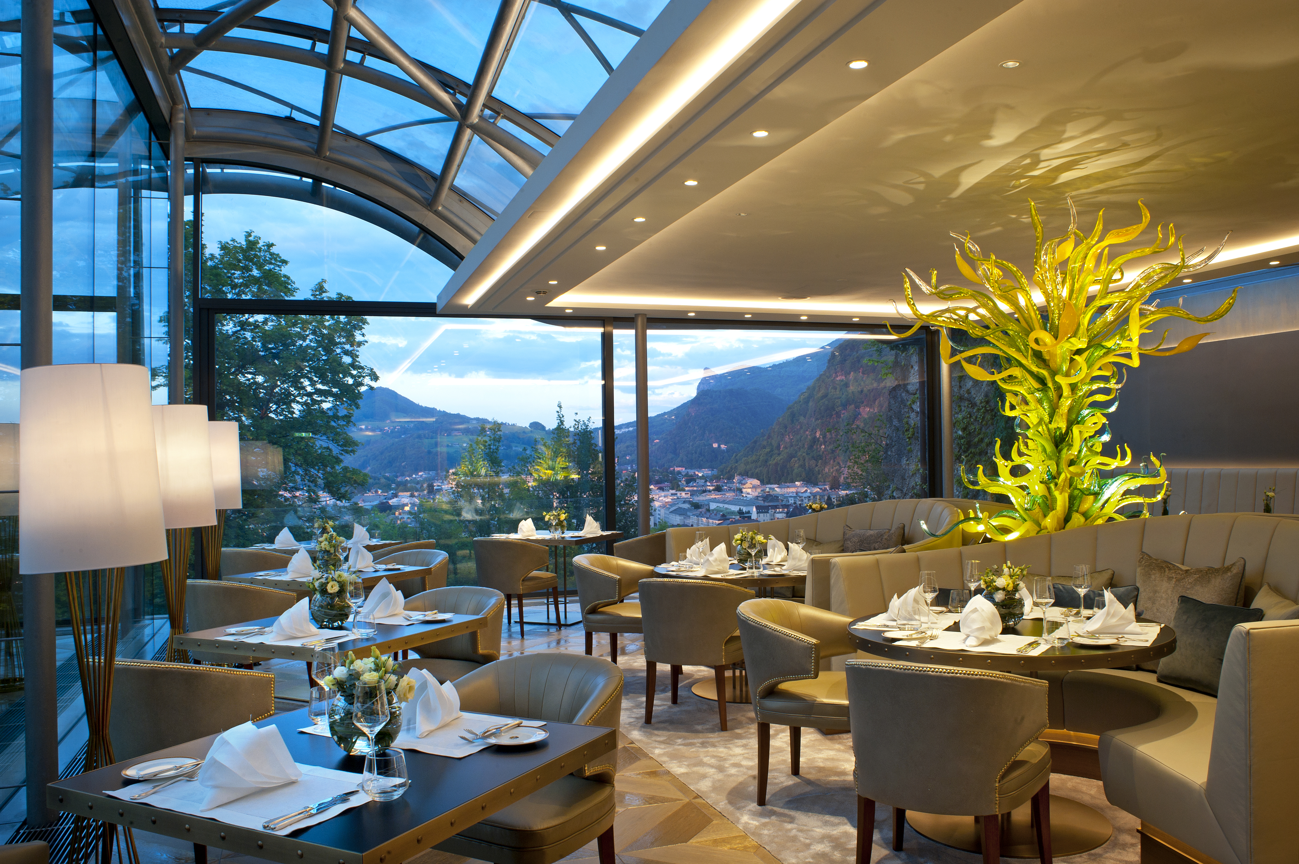 Charming Castle Hotel in Salzburg by H2 YACHT Design 