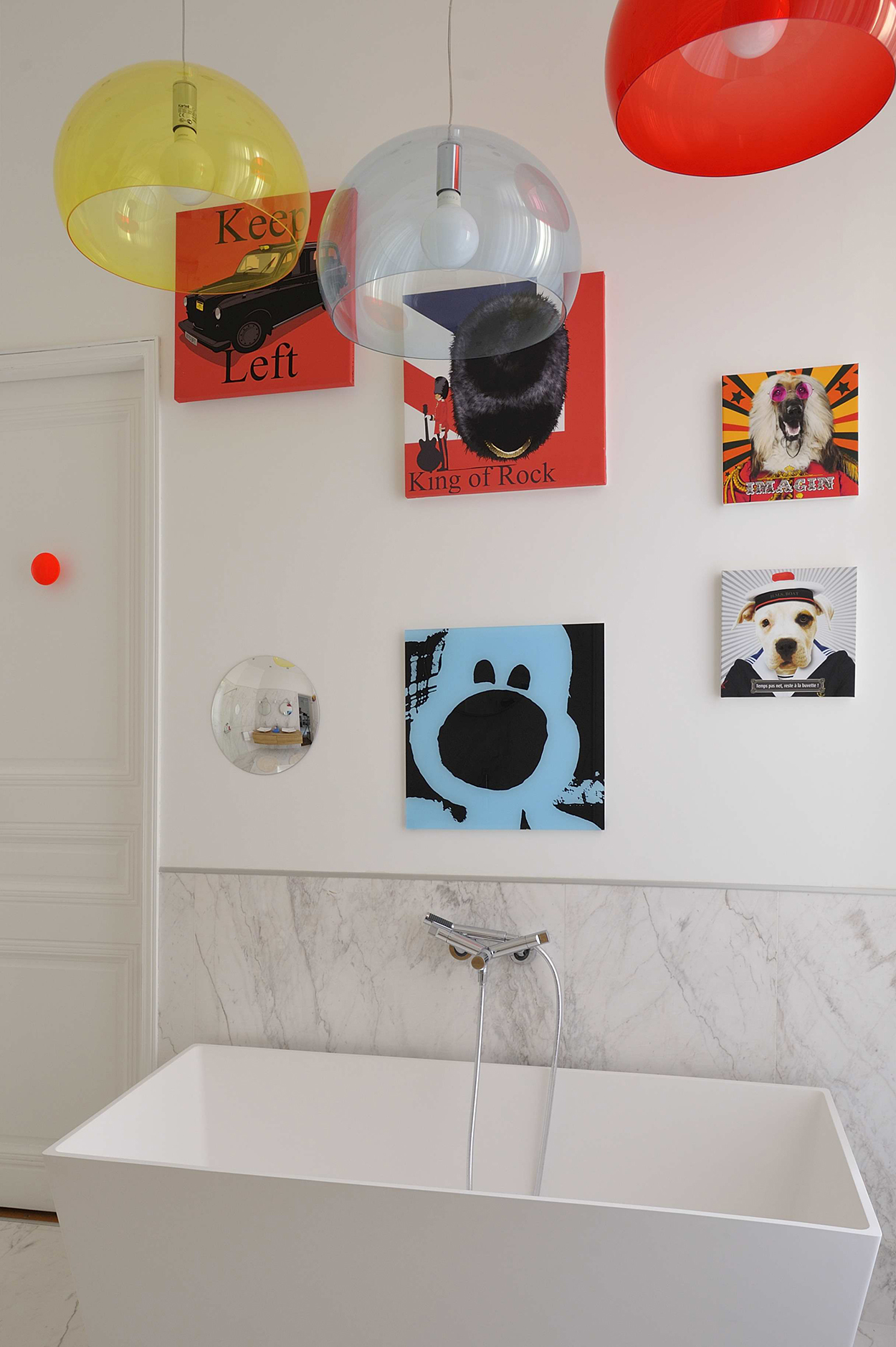 Arty Chic Apartment By PFB Design